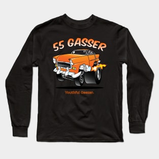 55 Gasser Cartoon Car Toon Long Sleeve T-Shirt